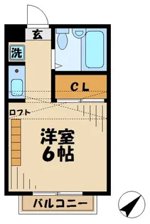 ローズマリー【2階】の間取り