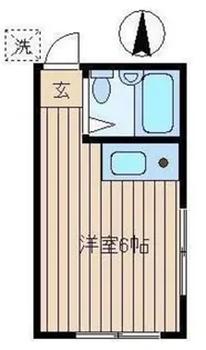 ハイツ・マキ【2階】の間取り