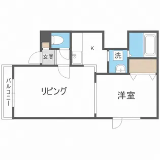 パセオ512【2階】の間取り