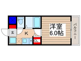 plumas上福岡II【2階】の間取り