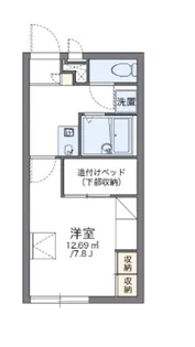 レオパレスセブンテン【1階】の間取り