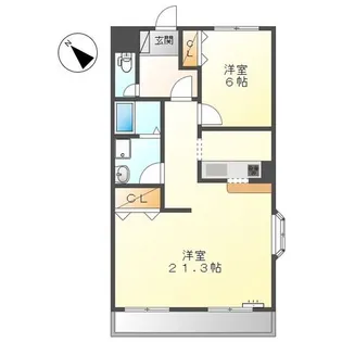 アトリオ【2階】の間取り