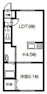 Lim【2階】の間取り