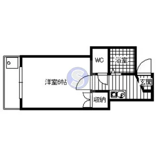 ラトゥール牧眞I【3階】の間取り