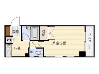 セントラルパレス【7階】の間取り