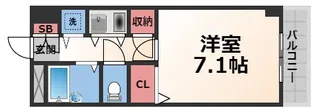 サンモール【10階】の間取り