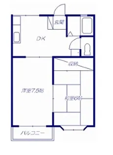 レインボーヒルズ【1階】の間取り