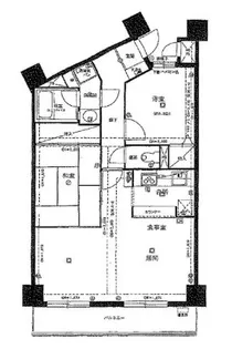 ライオンズプラザ町屋【5階】の間取り