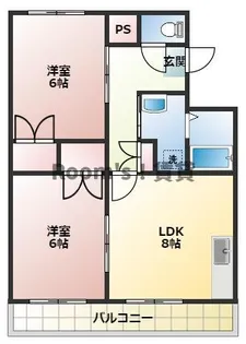 ファミールミヤカワ【3階】の間取り