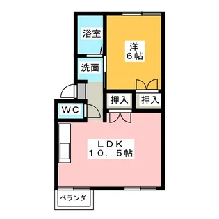 さくら荘 B【1階】の間取り