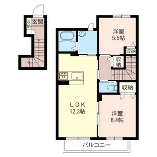 アクアルーチェの間取り