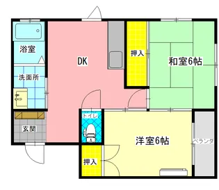 メモリーハウス【2階】の間取り