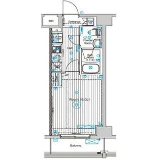 フュージョナル東墨田【2階】の間取り