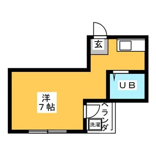 カイビル【2階】の間取り