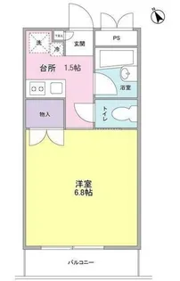 フローラ本駒込【2階】の間取り