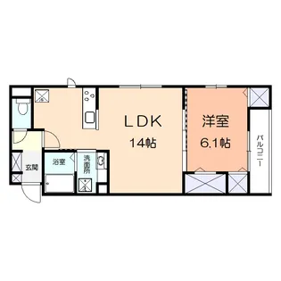 エスパシオ(Espacio)【3階】の間取り