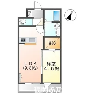 サクラ―レ 高宮【2階】の間取り