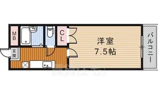 ポラーノみのお【2階】の間取り