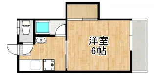 アーバンハイツ【2階】の間取り