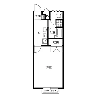 アムールラフレシア【2階】の間取り