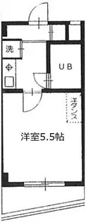 エグゼック南蒲田【2階】の間取り