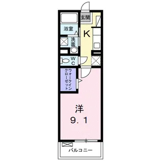 メゾン・ド・シュウワ【3階】の間取り