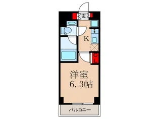 エスティメゾン中野の間取り