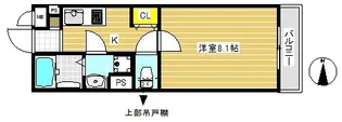 C`sLINQS FUJIMIDAI【3階】の間取り