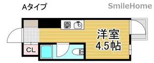 ロイヤルレスト西【2階】の間取り