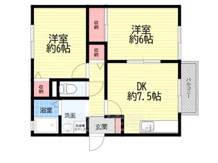 セジュールSHO【1階】の間取り