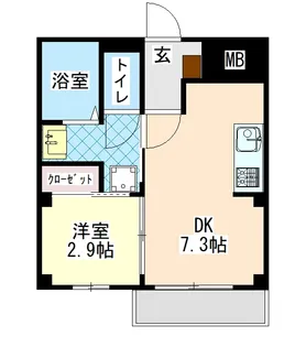 ハイステージ金沢文庫II【2階】の間取り