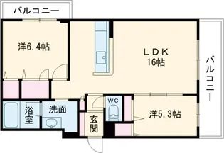 Seaside House【2階】の間取り