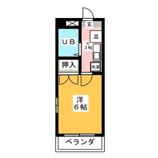 パレスプレサス8th【3階】の間取り