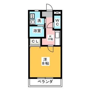モン・プラース【2階】の間取り