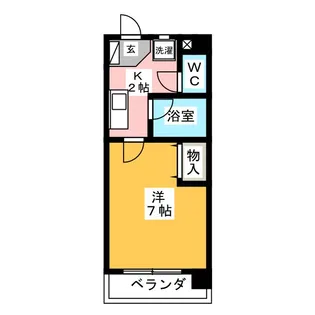 ヴィラグランデ【2階】の間取り