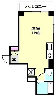 グリュックス白楽【4階】の間取り