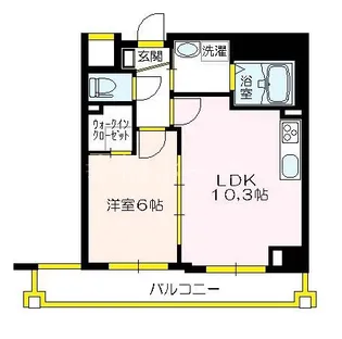 パルグレイス鴫野【2階】の間取り