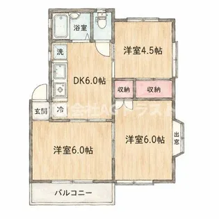 小島アーバンライフ【1階】の間取り