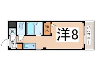 ホワイティヒラノ【3階】の間取り