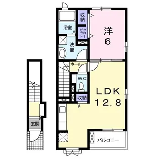 T-ZONE【2階】の間取り