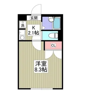 オリーブガーデンA棟【1階】の間取り