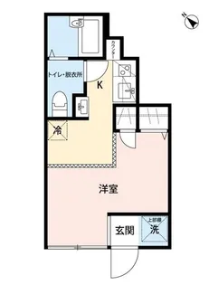 グリーム前原【1階】の間取り