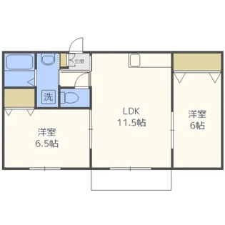 山弘プレイスII【3階】の間取り