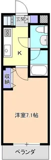 グランシャリオ所沢2号館【1階】の間取り
