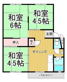 伊丹鴻池(2)3号棟【5階】の間取り