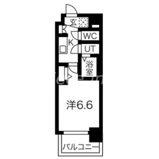 フォーリアライズ天王寺セラス【6階】の間取り