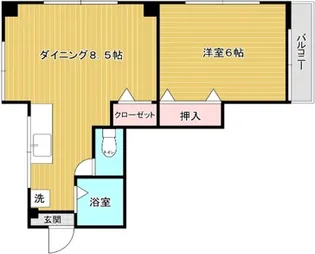 第2サンパレス【2階】の間取り