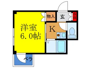 K`Sスクエア【4階】の間取り