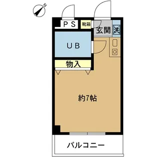 エフシティ浦安II【2階】の間取り