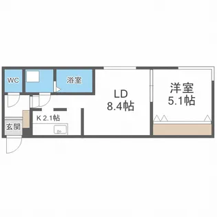 アクシズ171【3階】の間取り